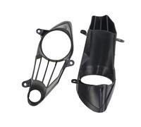 ELEKNZBZTG Rejilla para faro de motocicleta 1 Par De Cubiertas De Faros Delanteros Para YZF R1 Para YZFR1 Para YZF-R1 2009 2010 2011 2012 2013 2014 Montaje De Horquilla De Carenado Delantero