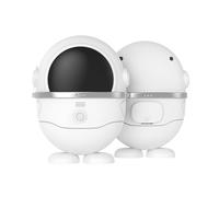 Elektrischer Nagelknipser Automatisch Schneidend Schleifend + Aufbewahrung Von Nagelresten 3 Geschwindigkeiten Nagelschneider Mit LED Licht Für Babys Kinder Erwachse Dxt823 (Blanco, 11 x 11 x 5 cm)
