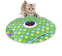 Elektrisches interaktives Katzenspielzeug | Bewegungsaktivierter Spielstab mit versteckter Abdeckung | Automatiches Spielzeug für Haustiere | Für Unterhaltung, Jagd, Training und Spielspaß für Kätzch