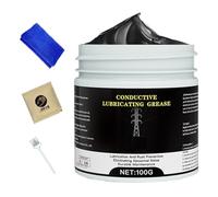 Elektrisches Kontaktschmiermittel - 100 G Leitfähige Paste Zum Lichtbogenlöschen Von Schalterkontakten | Kfz-Kabelbaumstecker Antioxidationsschmiermittel | Leitfähiges Fett Für Elektrische Geräte, Aut