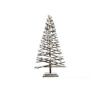 ELEKTRO 3 Árbol Navidad Rattan Micro LED, Nevado 80 cm, Multicolor (72218)