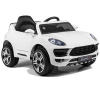 Elektro Coche Infantil Sportwagen Vehículo Infantil EVA LED MP3 USB SD Blanco