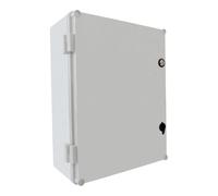 ELEKTRO-PLAST Armario de distribución con cerradura UNI-1 400 x 300 x 160 mm, caja industrial vacía, caja de control 43.1 IP65 5719, azul