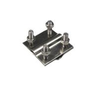 Elektro Softmarkt Cruz abrazaderas V2A 25 abrazadera de tierra banda plana banda tierra 3.02 plata