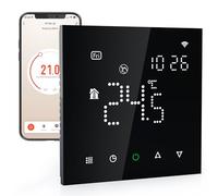 Elektrobock PT741B-EI - Termostato Inteligente para calefacción por Suelo Radiante y calefacción eléctrica, 6 programas por día, geofencing y detección de Ventanas Abiertas, 230 V, 16 A