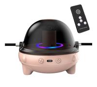Elektronische Springseil Maschine mit Zähl - Smart Jump Rope Machine | Geschwindigkeitsstufen,LED | Innen- und Outdoor -Fernbedienung überspringen Sprungseilmaschine mit großem Bildschirm zum Training