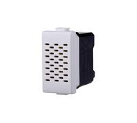Elektronova Timbre bronce compatible Bticino Matix 6A 230V color blanco - Paquete 1 unidad