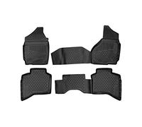 Element 3D Alfombrillas Interior de Coche a Medida TPE Dodge Ram 1500 Quad Cab, 2012-2018 Pick-up, USA, 4 pcs.