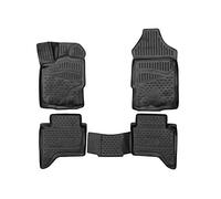 Element Alfombrillas 3D para Ford Ranger SuperCrew 2019- | Pickup | Alfombrillas Coche | 4 Piezas