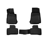 3D Alfombrillas Interior de Coche a Medida TPE Mercedes-Benz EQC N273, 2019-> 4pcs