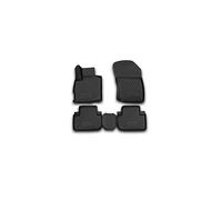 Element EXP.NLC.3D.35.28.210 Alfombrillas de Goma Antideslizantes Mitsubishi Outlander, 2 WD, año 12-20, Negro