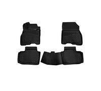 Element 3D Alfombrillas Interior de Coche a Medida TPE Nissan Leaf, 2010-2017, 1st Generation, (ZE0) 5-Door Hatchback, (Europe), 4 pcs.