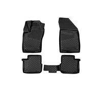 Element EXP.ELEMENT3D01697210k Alfombrillas de Goma Antideslizantes de Primera Calidad para Fiat Tipo, año 15 â€“ 20, Negro