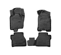 Element 3D Alfombrillas Interior de Coche a Medida TPE Nissan Navara, 2015->, Pick-up, Europe, 4pcs.