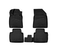 Element EXP.ELEMENT3D02032210k 3D Alfombrillas Interior de Coche a Medida TPE Peugeot 508, 2019->, Station Wagon, Familiar, Europe, 4 pcs, Negro, Ajuste Personalizado medido con láser