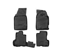 Element EXP.ELEMENT3D02408210K - Alfombrillas de Goma Antideslizantes Premium 3D Personalizadas para Renault Clio IV 2016-> HB, 4 Unidades, Color Negro