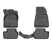 Element Alfombrillas de Goma 3D, aptas para POLESTAR 2 2020->, 4 Piezas.