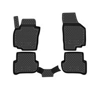 Element Alfombrillas de Goma 3D aptas para Skoda Yeti 03/2009 -> | 100% adaptables a Todas Las Condiciones meteorológicas Alfombrillas de TPE, Borde Alto, Impermeables, Antideslizantes, inodoras