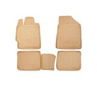 Element Alfombrillas de Goma 3D, aptas para Toyota Camry 07/2006->, 4 Piezas, Color Beige