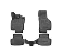 Element Alfombrillas de Goma 3D Medida, aptas para Volkswagen Golf 8 (VIII), 2019-2024, Hatchback, 4 Piezas.