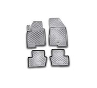 Element Alfombrillas Interior de Coche a Medida TPE Dodge Caliber, 2006->, 4 pcs, Negro