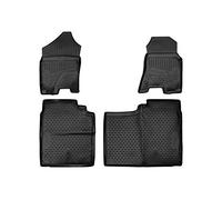 Element Alfombrillas Interior de Coche a Medida TPE Dodge Ram 1500 (excl.1500 Classic) Crew Cab, Bucket Seating, Almacenamiento Trasero Opcional Debajo del Asiento, 2019->, (USA), 4 pcs