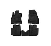 Element Alfombrillas Interior de Coche a Medida TPE FIAT 500L, 2013->, Hatchback, (Europe) 4 pcs, Negro
