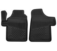 Element Alfombrillas Interior de Coche a Medida TPE Mercedes Viano W639 Frontales 2003-2014, Negro
