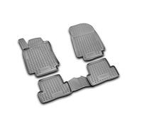 Element Alfombrillas Interior de Coche a Medida TPE Renault Clio III, 2005-2012, 4 pcs.