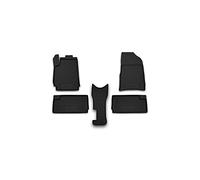 Element Alfombrillas Interior de Coche a Medida TPE Citroen Xsara Picasso 1999->, 5 pcs., Negro