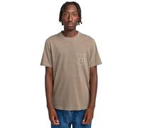 Element Basic Pocket Pigment SS Camiseta, Walnut, Estándar para Hombre