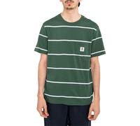 Element Básico Bolsillo S/S Camiseta - Jardín Topiary Rayas
