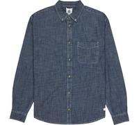 Element Button Down Chambray Regular Fit Long Sleeve Shirt L