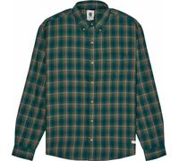 Element - Camisas - Button Down Regular Flannel Shirt Green Checks - Talla M - Verde Verde M