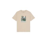 ELEMENT Camiseta 'WATCHING' beige / azul claro / verde / blanco S EUR