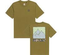 Element - Camisetas - Joint Texture SS Tee Mayfly - Talla L - Verde Verde L