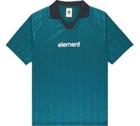 Element - Camisetas - Lowcase Soccer SS Tee Mallard Blue Stripes - Talla L - Azul Azul L
