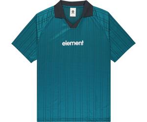 Element - Camisetas - Lowcase Soccer SS Tee Mallard Blue Stripes - Talla M - Azul Azul M