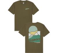 Element - Camisetas - Sunrise SS Tee Kalamata - Talla S - Caqui Caqui S
