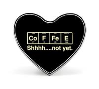 Element CoffeeYeat Lindo Broche Corazón Insignias Pins de Solapa Joyería Decoración para Ropa Sombrero Bolso