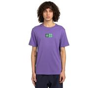Element Dual - Camiseta de Manga Corta - Hombre - L - Morado
