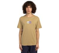 Element, Dual Camiseta, Hombres, M, Khaki
