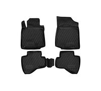 Element EXP.CARCRN00033 Alfombrillas de Goma Antideslizantes Citroen C1, año 10 â€“ 20, Negro