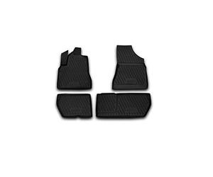 Element EXP.CARPGT00021 Alfombrilla de Goma Antideslizante Peugeot Partner VIP, Negro