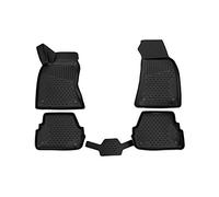 Element EXP.ELEMENT3D01963210k Alfombrillas de Goma Antideslizantes para Audi A6, C5 (Tipo 4B), Combi, año: 97-05, Color Negro, Passform