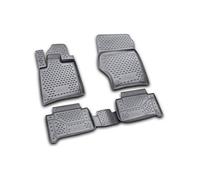 Element EXP.NLC.04.16.210k - Alfombrillas de Goma Antideslizantes para Audi Q7, año: 05-14, Color Negro, Ajuste