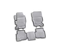 Element EXP.NLC.28.05.210h - Alfombrillas de Goma Interior del Coche para Land Rover Discovery 4, 2010-2014, Color Negro