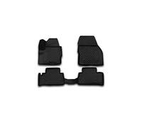 Element EXP.NLC.3D.28.15.210 Alfombrillas de Goma Antideslizantes Land Rover Freelander 2 - Año: 13-20, Negro