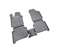 ELEMENT Alfombrillas para Volkswagen Touran I y II 2003-2015 | 5 Plazas | MPV | Suelo Coche | 4 Piezas