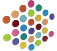 Element Flex Dot - Juego de 28 puntos magnéticos autoadhesivos, multicolor, diámetro de 18 mm